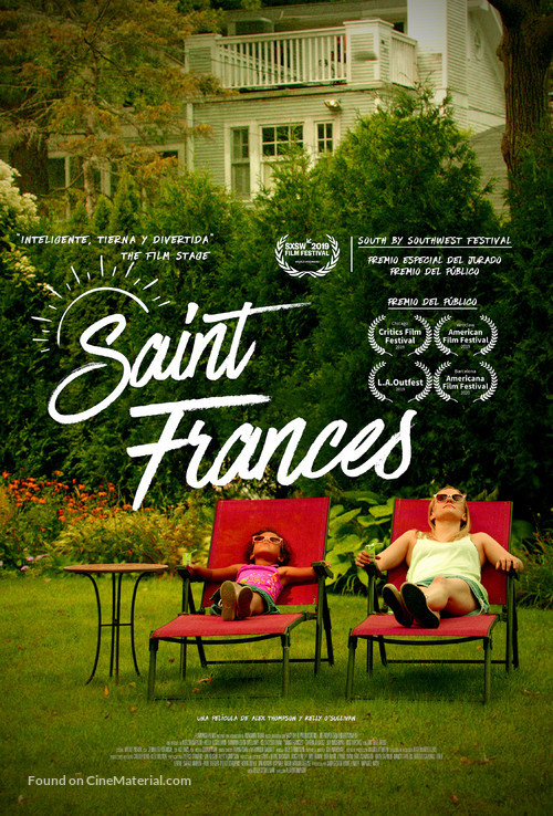 Saint Frances - Spanish Movie Poster