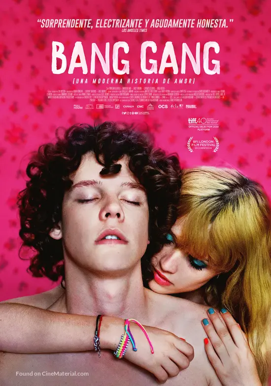 Bang Gang Une Histoire D Amour Moderne 2015 Mexican Movie Poster