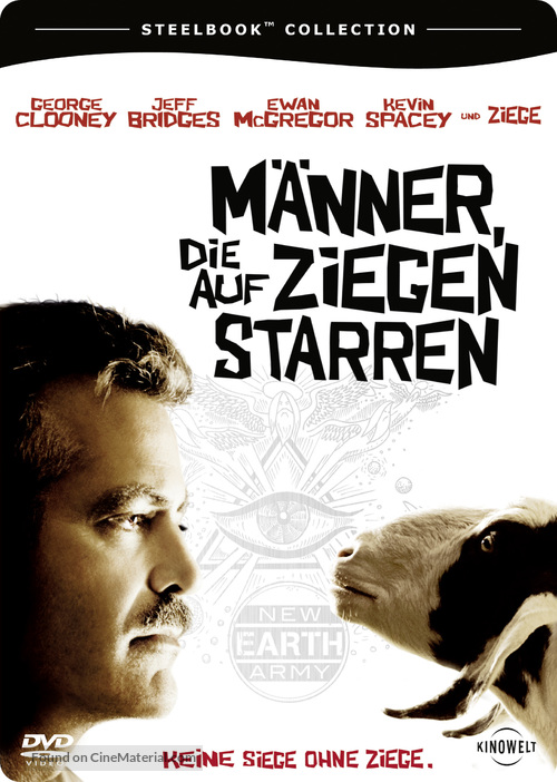The Men Who Stare at Goats - German DVD movie cover