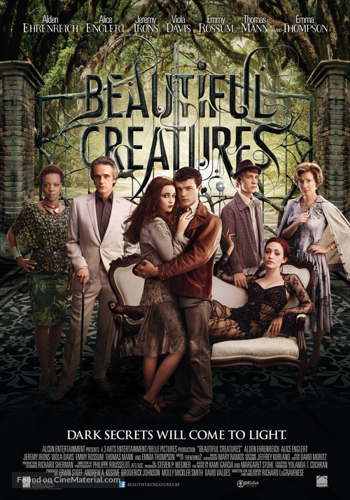 Beautiful Creatures - Belgian Movie Poster