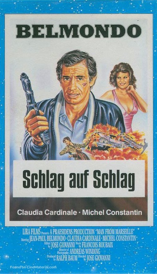 La scoumoune - German VHS movie cover