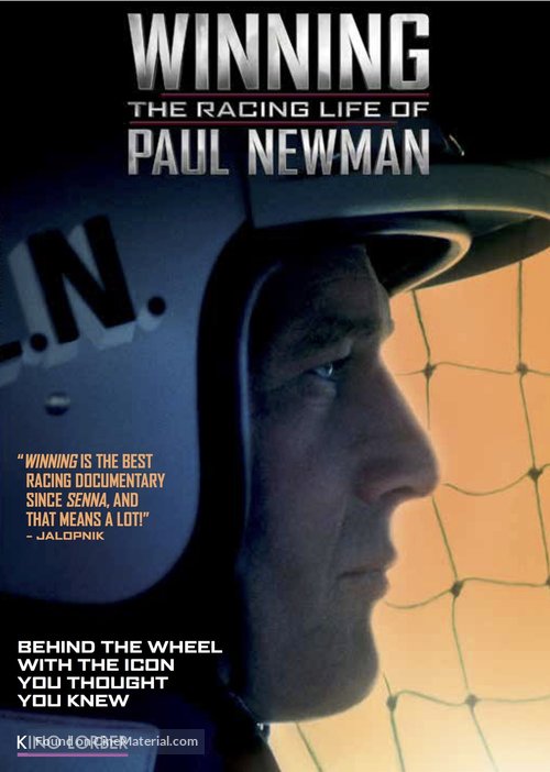 Winning: The Racing Life of Paul Newman - DVD movie cover
