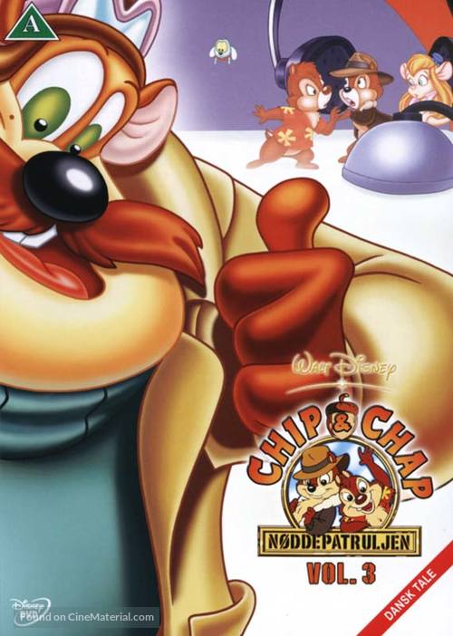 &quot;Chip &#039;n Dale Rescue Rangers&quot; - Danish DVD movie cover