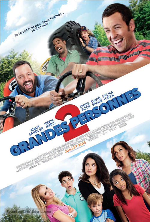 Grown Ups 2 - Canadian Movie Poster