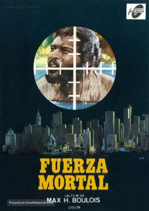 Fuerza mortal - Spanish Movie Poster