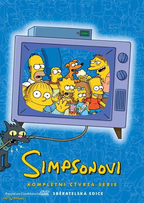 &quot;The Simpsons&quot; - Czech DVD movie cover