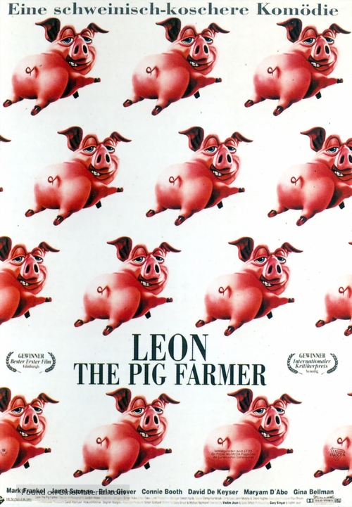 Leon the Pig Farmer - German Movie Poster