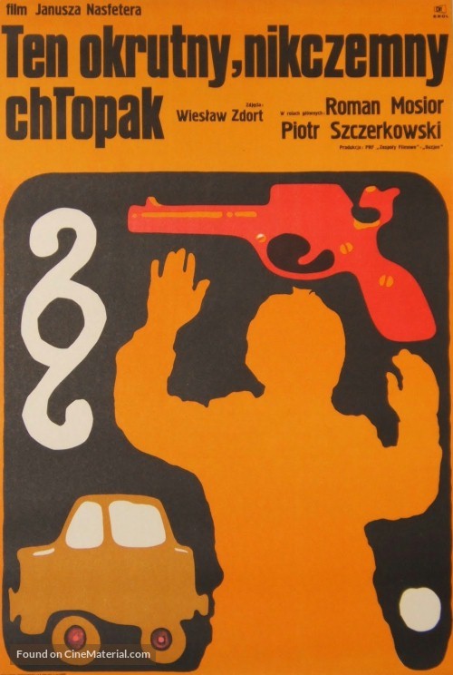 Ten okrutny, nikczemny chlopak - Polish Movie Poster