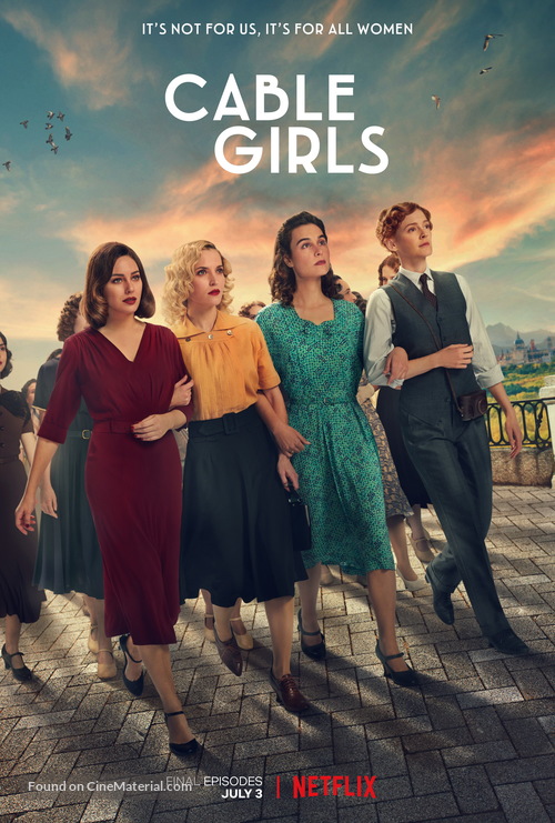 &quot;Las chicas del cable&quot; - Movie Poster