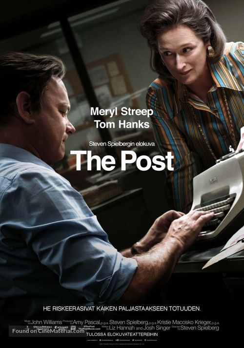 The Post - Finnish Movie Poster