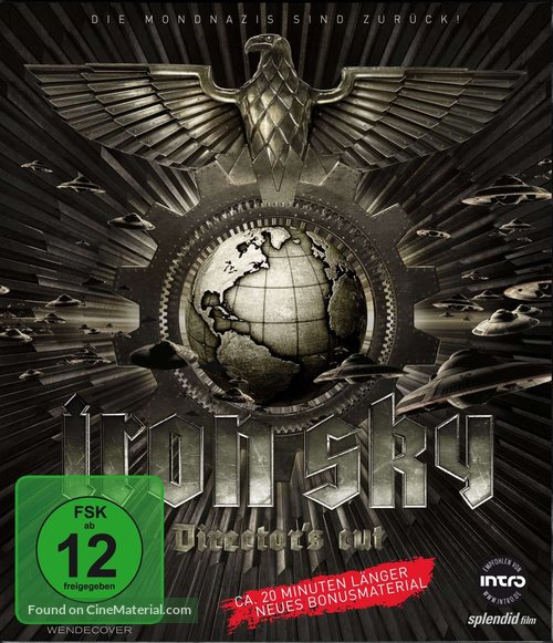 Iron Sky - German Blu-Ray movie cover