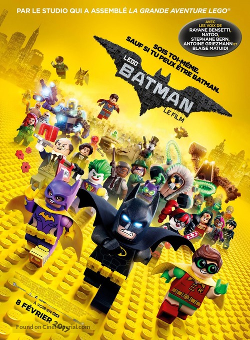 The Lego Batman Movie - French Movie Poster