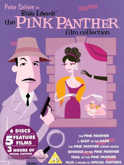 The Pink Panther - British DVD movie cover