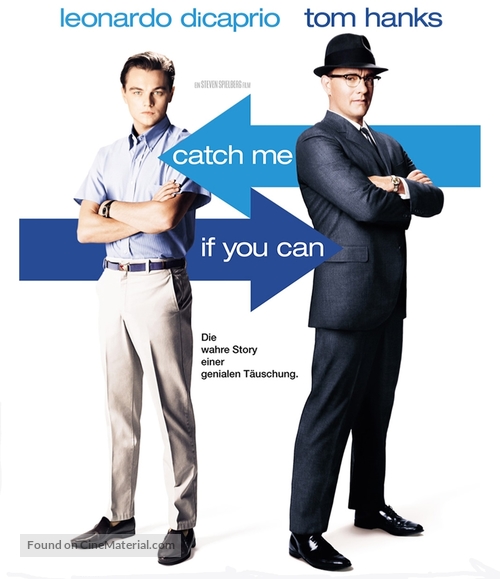 Catch Me If You Can - German Blu-Ray movie cover