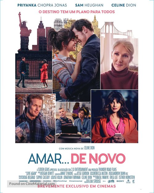 Love Again - Portuguese Movie Poster