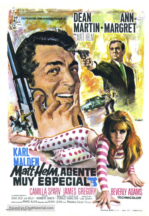 Murderers&#039; Row - Spanish Movie Poster