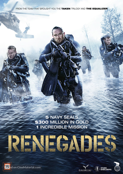 Renegades - Norwegian DVD movie cover