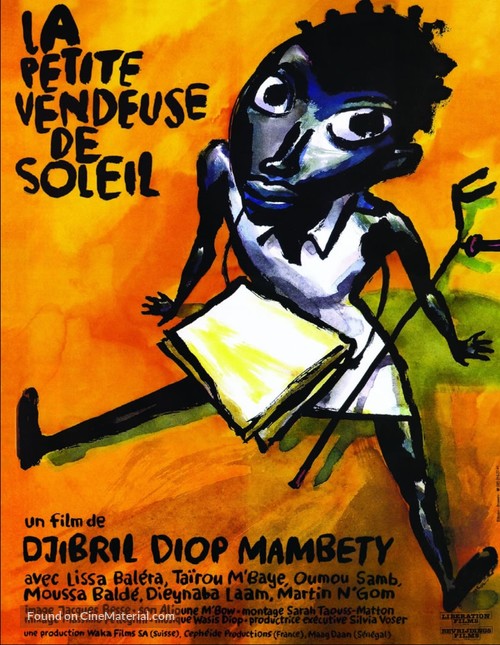 La petite vendeuse de soleil - French Movie Poster