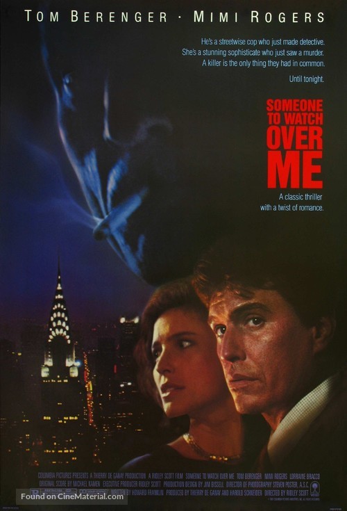 Someone to Watch Over Me - Movie Poster