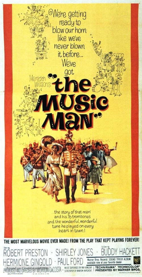 The Music Man - Movie Poster