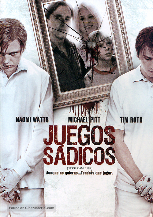 Funny Games U.S. - Argentinian DVD movie cover