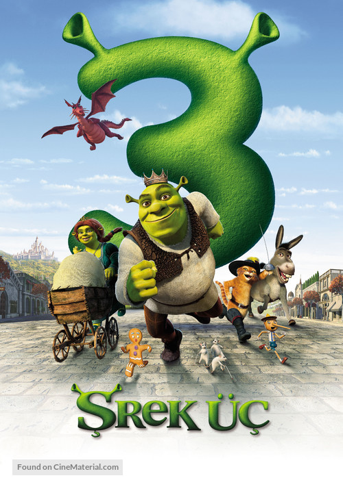 Shrek the Third - Turkish Movie Poster