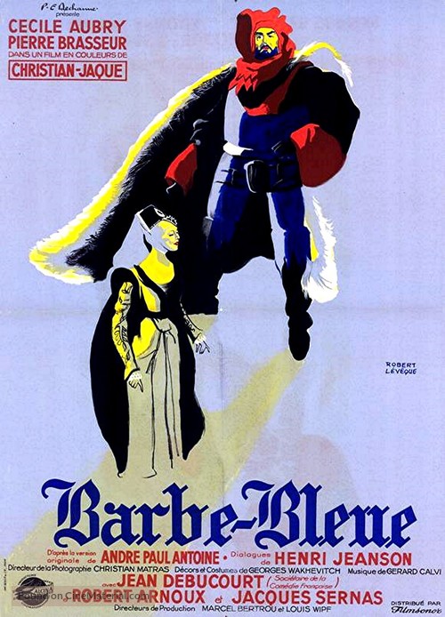 Barbe-Bleue - French Movie Poster