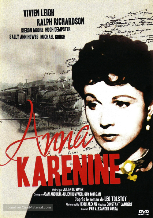 Anna Karenina - French DVD movie cover