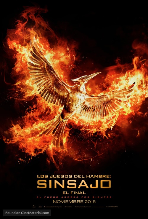 The Hunger Games: Mockingjay - Part 2 - Argentinian Movie Poster