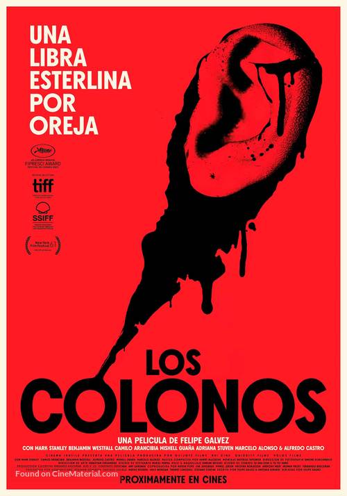 Los colonos - Chilean Movie Poster