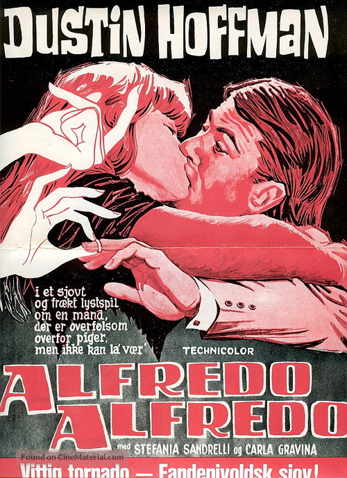 Alfredo, Alfredo - Danish Movie Poster