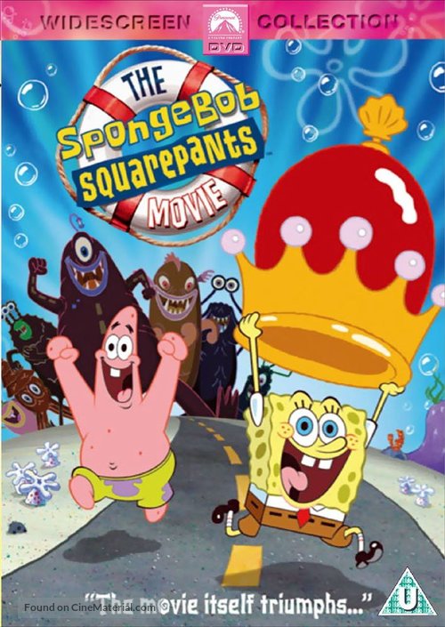 Spongebob Squarepants - British Movie Cover