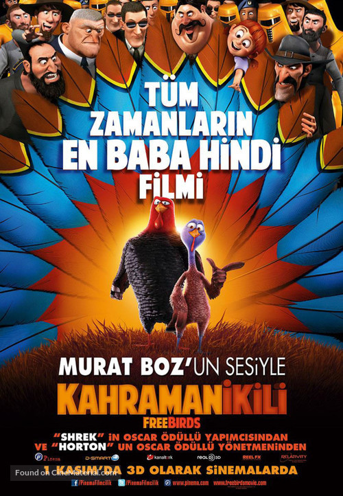 Free Birds - Turkish Movie Poster