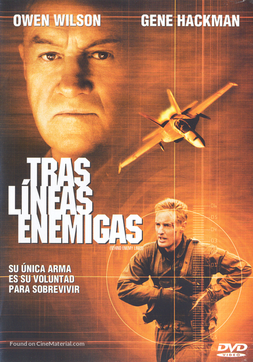 Behind Enemy Lines - Argentinian Movie Cover