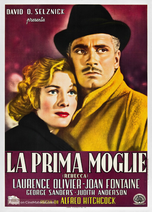 Rebecca - Italian Movie Poster