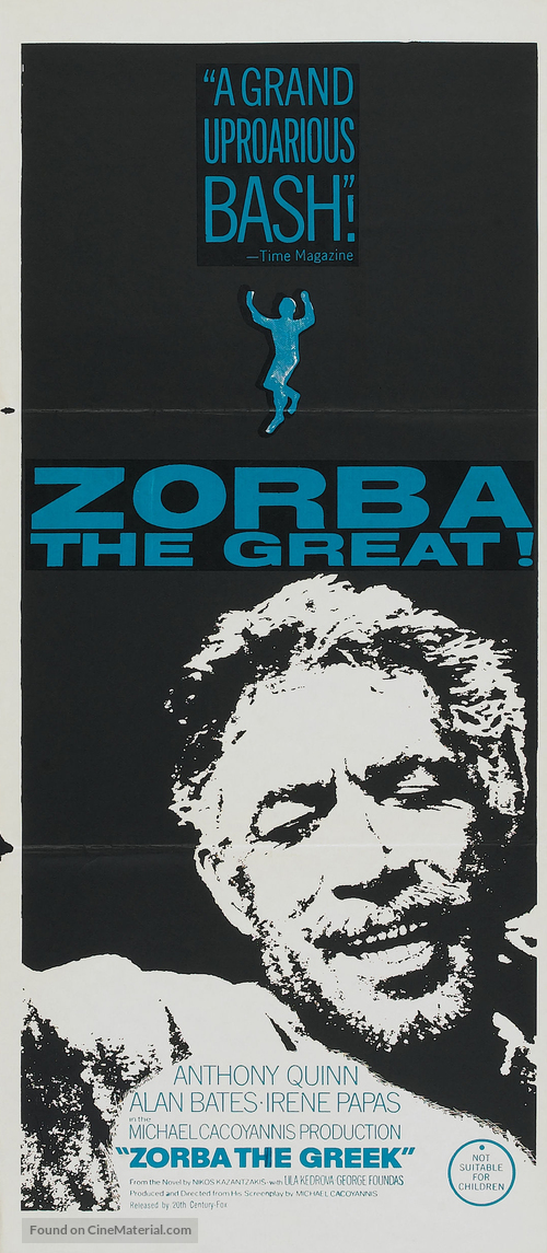 Alexis Zorbas - Australian Movie Poster