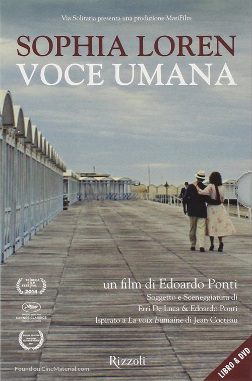Voce umana - Italian DVD movie cover