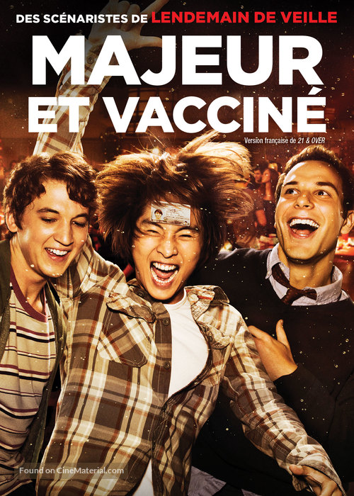 21 and Over - Canadian DVD movie cover