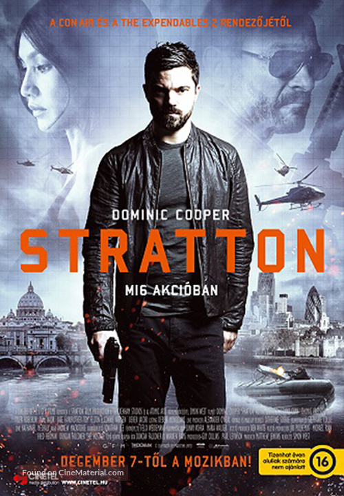 Stratton - Hungarian Movie Poster