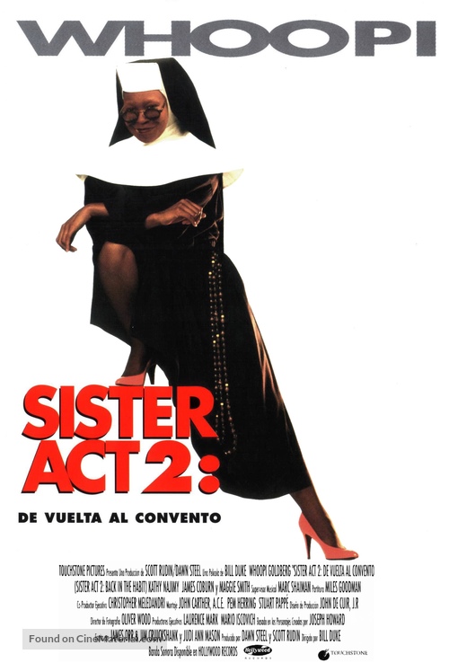 Sister Act 2: Back in the Habit - Spanish Movie Poster