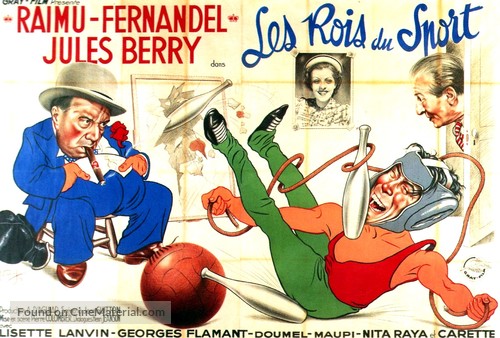 Les rois du sport - French Movie Poster