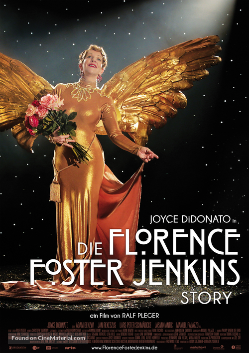 The Florence Foster Jenkins Story - German Movie Poster