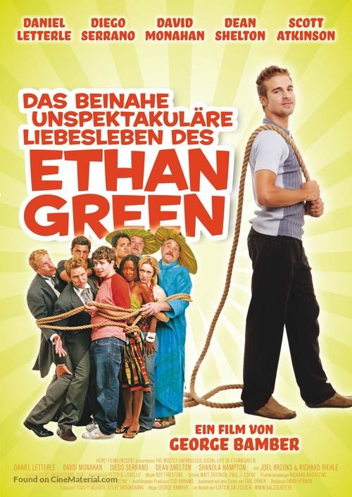 The Mostly Unfabulous Social Life of Ethan Green - German Movie Cover