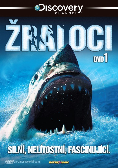 Sharks 3D - Czech DVD movie cover