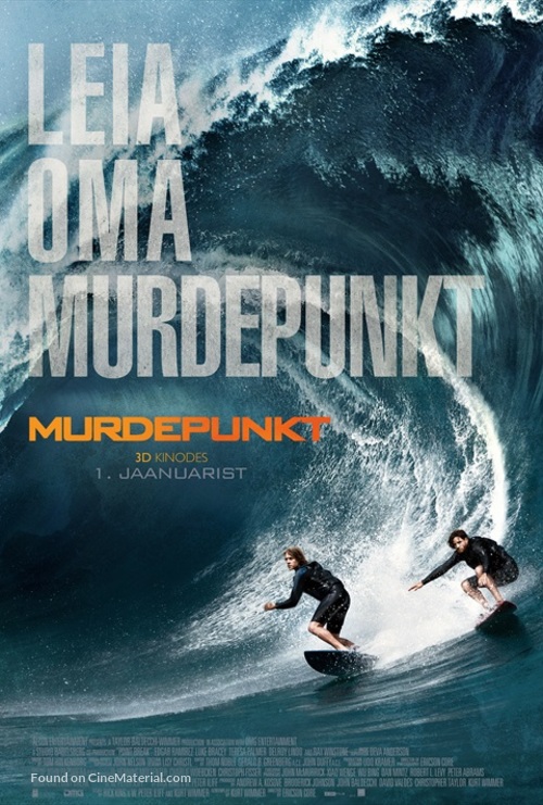 Point Break - Estonian Movie Poster