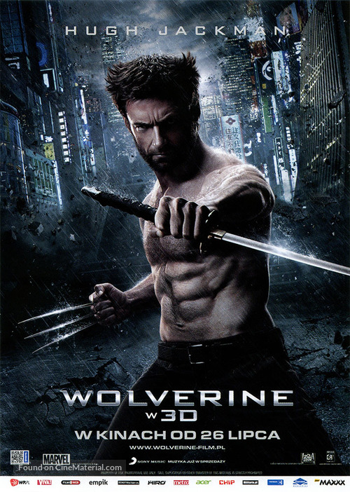 The Wolverine - Polish Movie Poster