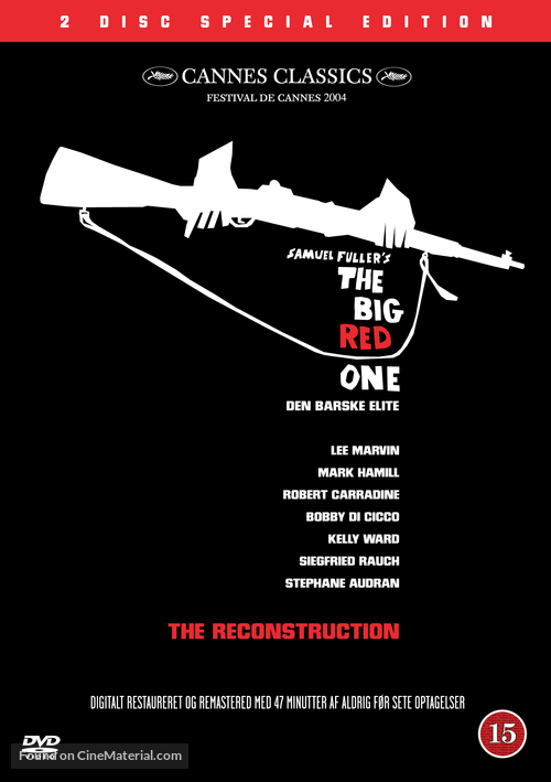 The Big Red One - Danish DVD movie cover