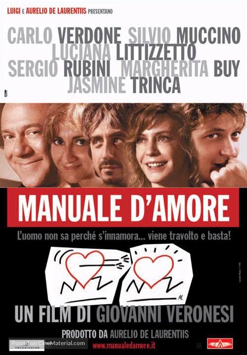 Manuale d&#039;amore - Italian Movie Poster
