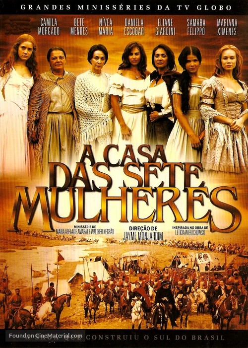 &quot;A Casa das Sete Mulheres&quot; - Brazilian DVD movie cover