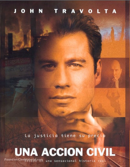 A Civil Action - Argentinian Movie Poster
